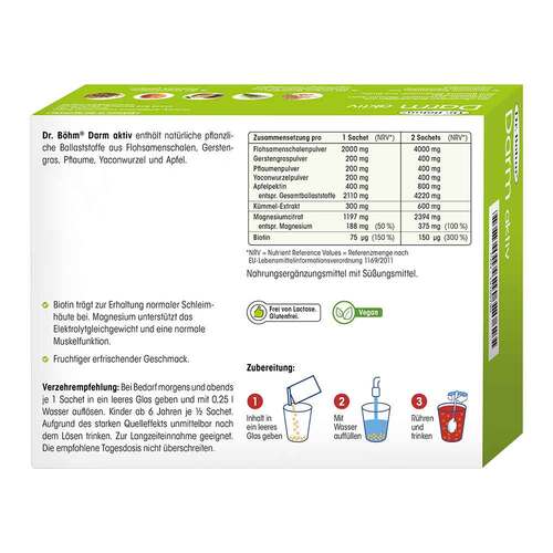 Dr. B&ouml;hm Darm aktiv Pulver - 2