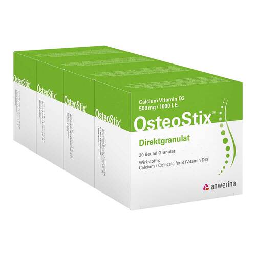 Calcium Vitamin D3 500 mg / 1000 I.E. OsteoStix Direktgranulat - 1