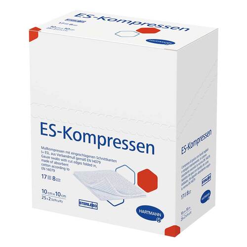 ES-Kompressen steril 10x10 cm 8fach - 1