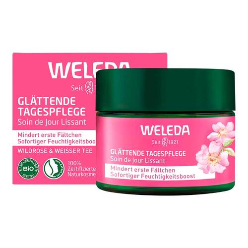 Weleda gl&auml;ttende Tagespflege Wildrose &amp; wei&szlig;er Tee - 1