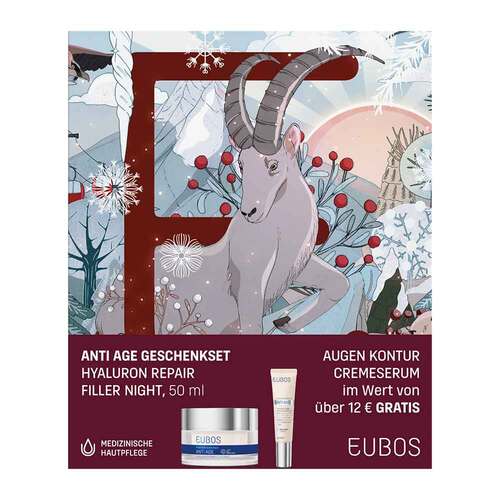 Eubos Geschenkset Anti Age Repair Filler Night Steinbock - 1