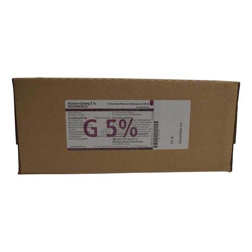 Glucose 5% Deltamedica Infusionsl&ouml;sung Glasflasche  - 1