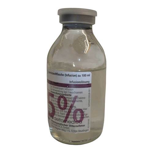Glucose 5% Deltamedica Infusionsl&ouml;sung Glasflasche  - 3