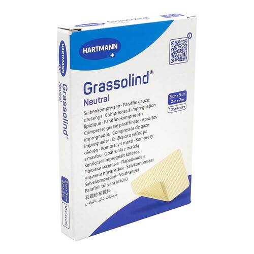 Grassolind Salbenkompressen 5x5 cm steril - 1