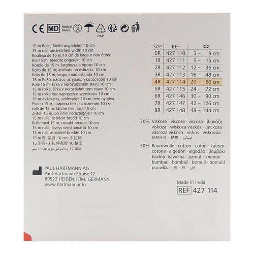 St&uuml;lpa Rolle 4R 10 cmx15 m Kopf / Bein / Ach. - 2