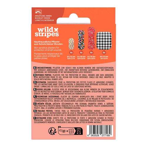 Wild Stripes Classic sensitive Fashion Int Pflaster  - 2