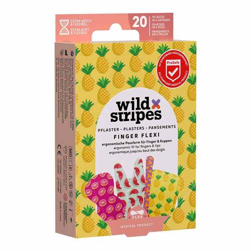 Wild Stripes Finger Flexi Food Int Pflaster - 1