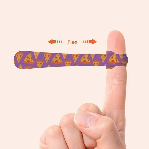 Wild Stripes Finger Flexi Food Int Pflaster - 5