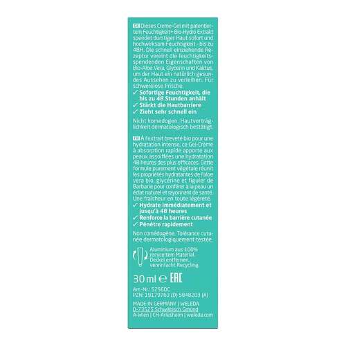 Weleda 48h Hydration Creme-Gel - 2