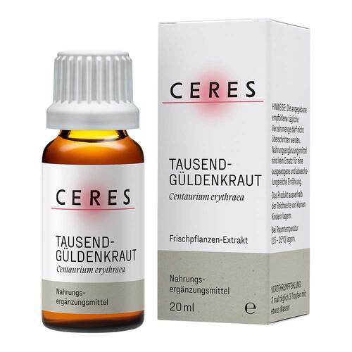 CERES Tausendg&uuml;ldenkraut Centaurium eryth.Extrakt - 1