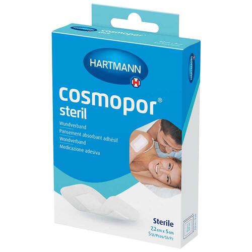 Cosmopor steril Wundverband 5x7,2 cm - 1