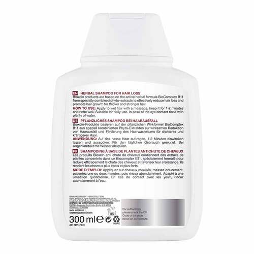 Bioxcin Shampoo gegen Haarausfall fettiges Haar - 3