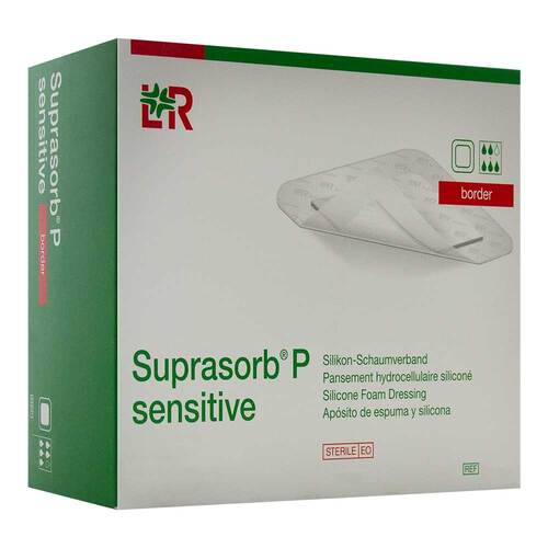 Suprasorb P sensitive PU-Schaumv.border 10x30cm - 1