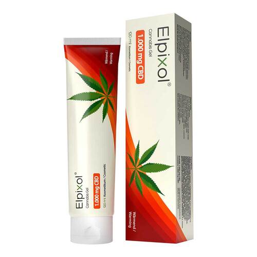 Cannabis Gel 1000 mg W&auml;rme Gel Elpixol - 1