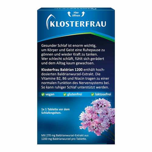 Klosterfrau Baldrian 1200 Tabletten - 2