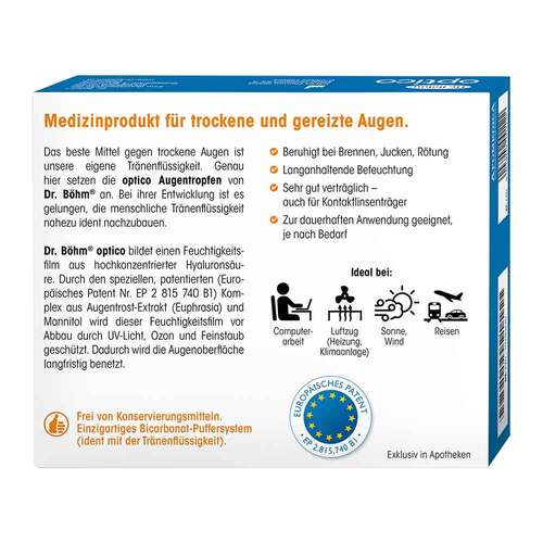 Dr. B&ouml;hm optico Augentropfen - 2