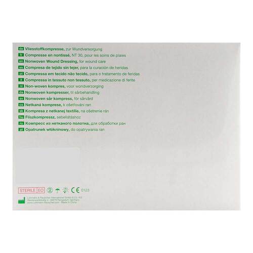 Vliwasoft Vlieskompressen steril 10x20 cm 6l. - 2