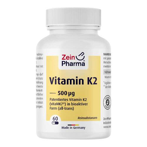 Vitamin K2 500 µg Kapseln Zeinpharma - 1