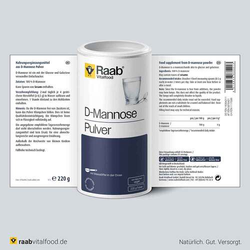 Raab Vitalfood D-Mannose Pulver - 5