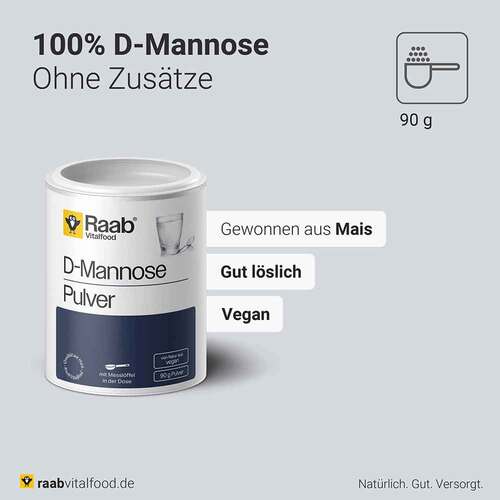 Raab Vitalfood D-Mannose Pulver - 3