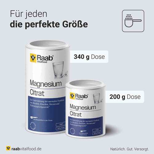 Raab Vitalfood Magnesiumcitrat Pulver - 2