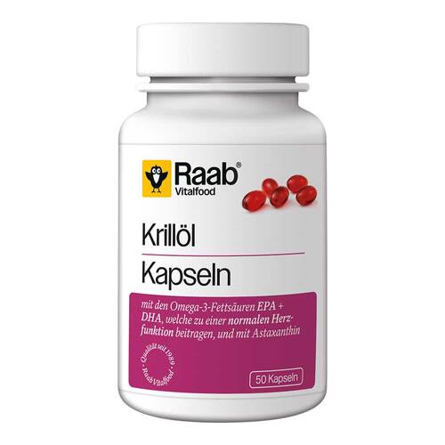 Raab Vitalfood Krill&ouml;l Kapseln - 1