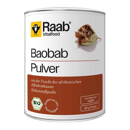 Raab Vitalfood Baobab Pulver Bio - 1