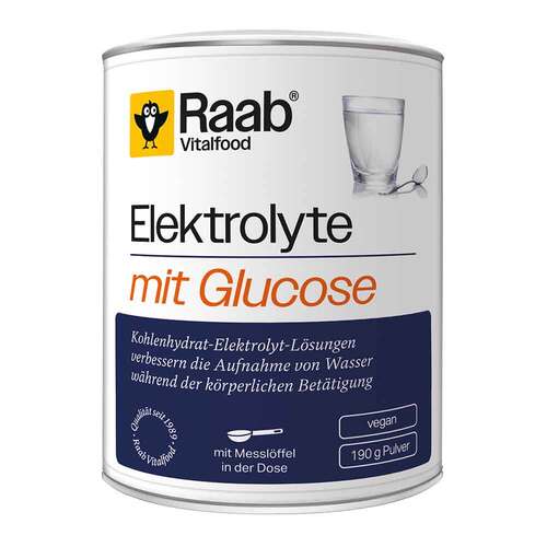Raab Vitalfood Elektrolyte mit Glucose Pulver - 1