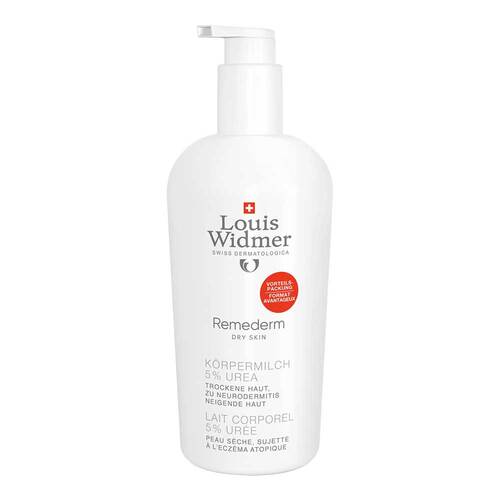 Widmer Remederm K&ouml;rpermilch 5% Urea Vorteil - 1