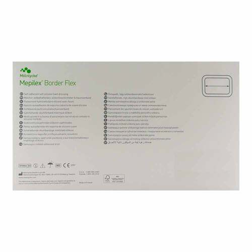 Mepilex Border Flex Schaumverband haft.15x20 cm - 2