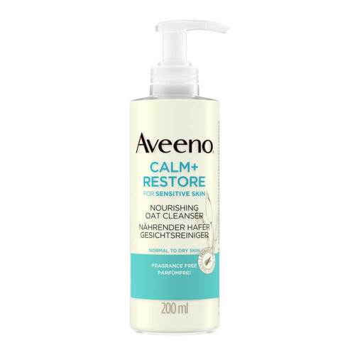 Aveeno Calm + Restore n&auml;hrender Hafer Gesichtsreinigung - 1