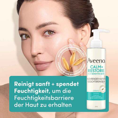 Aveeno Calm + Restore n&auml;hrender Hafer Gesichtsreinigung - 2