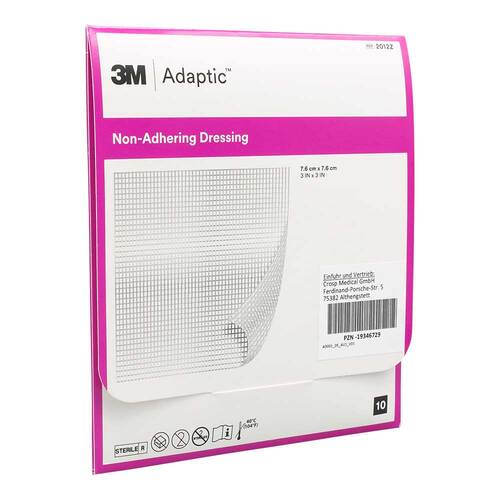 Adaptic 7,6x7,6 cm feuchte Wundauflage 2012Z - 1