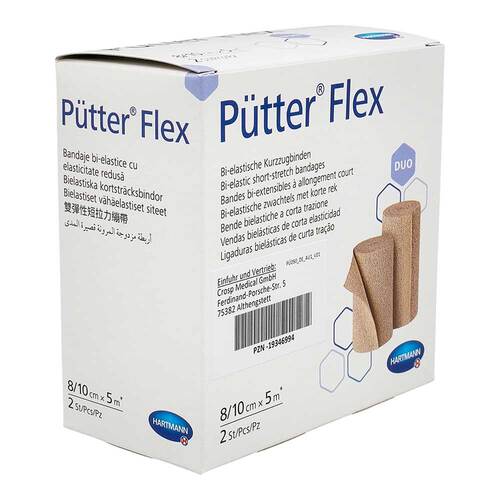 P&uuml;tter Flex Duo Binde 8 / 10 cmx5 m - 1
