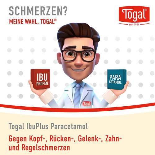 Togal Ibuplus Paracetamol 200 mg / 500 mg Filmtabletten  - 5