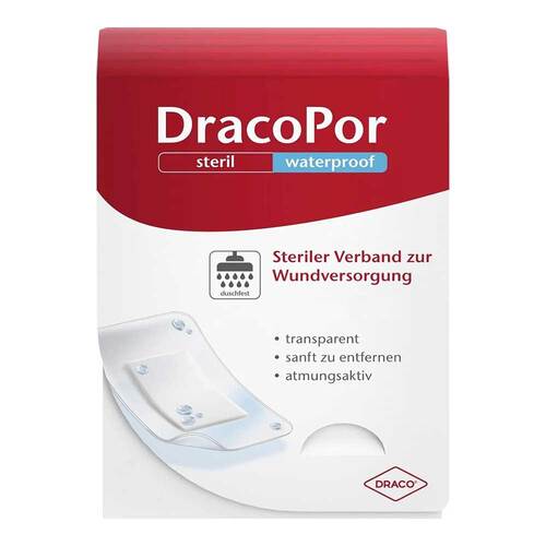 Dracopor waterproof Wundverband 9x25 cm steril - 1