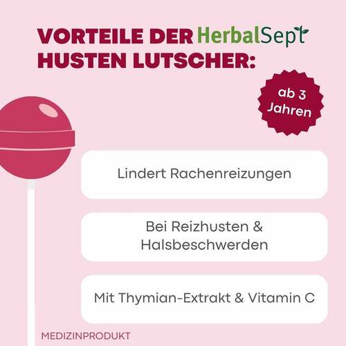 Dr. Theiss Herbalsept Husten Lutscher Kids - 4