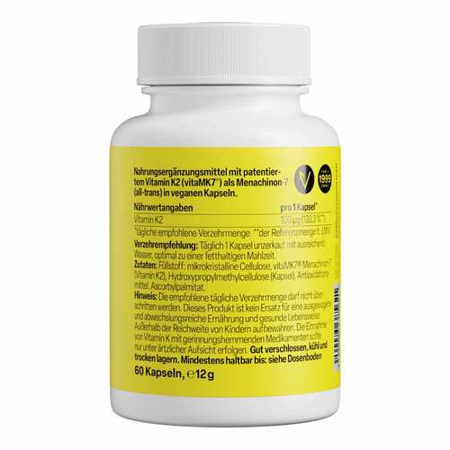 Zeinpharma Vitamin K2 100 µg Kapseln - 2