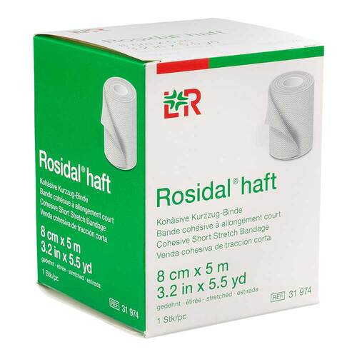 Rosidal haft Kompressionsbinde 8 cmx5 m - 1