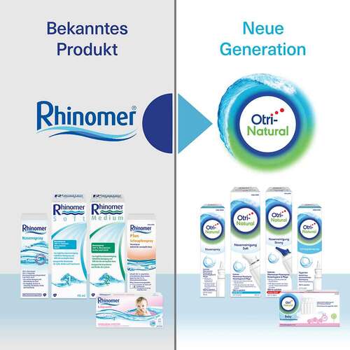 OtriNatural Nasenreinigung Soft, isoton, 0,9 % NaCl - 6