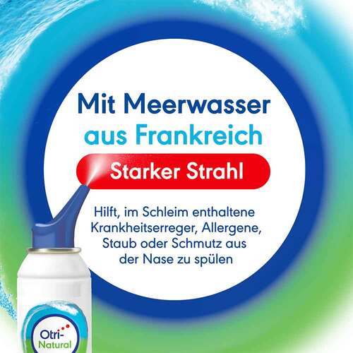 OtriNatural Nasenreinigung Strong, isoton, 0,9 % NaCl - 3