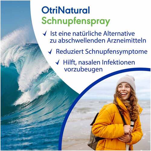 OtriNatural Schnupfenspray, hyperton, 2,3 % NaCl - 5