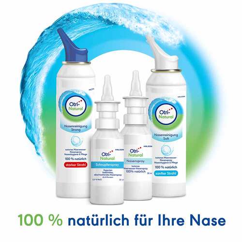 OtriNatural Schnupfenspray, hyperton, 2,3 % NaCl - 6