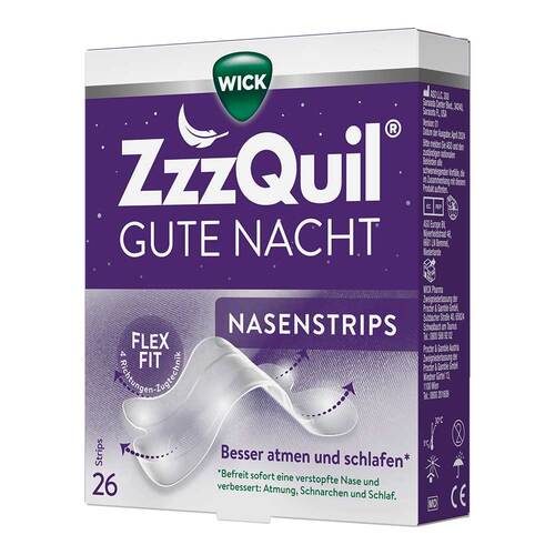 WICK Zzzquil Gute Nacht Nasenstrips - 1