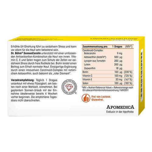 Dr. B&ouml;hm Sonnencarotin Dragees - 2
