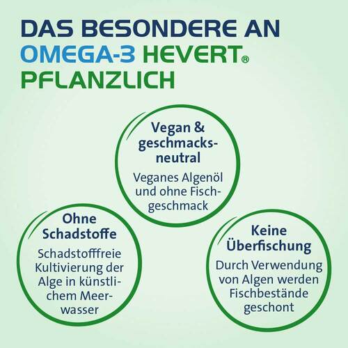 Omega-3 Hevert pflanzlich Weichkapseln - 3