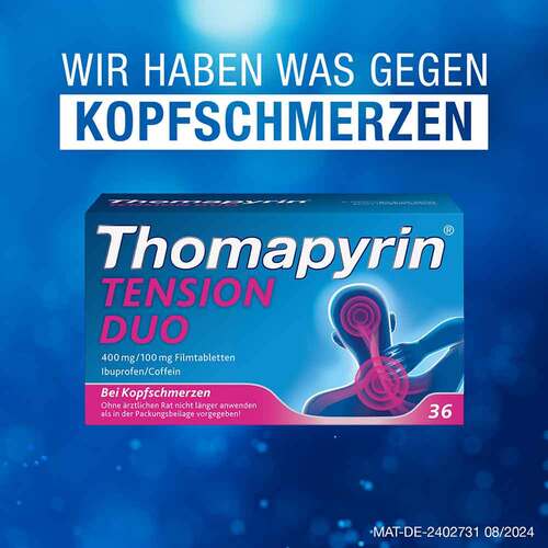 Thomapyrin TENSION DUO 400 mg / 100 mg Filmtabletten - 3