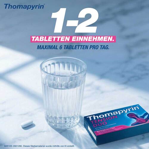 Thomapyrin TENSION DUO 400 mg / 100 mg Filmtabletten - 4