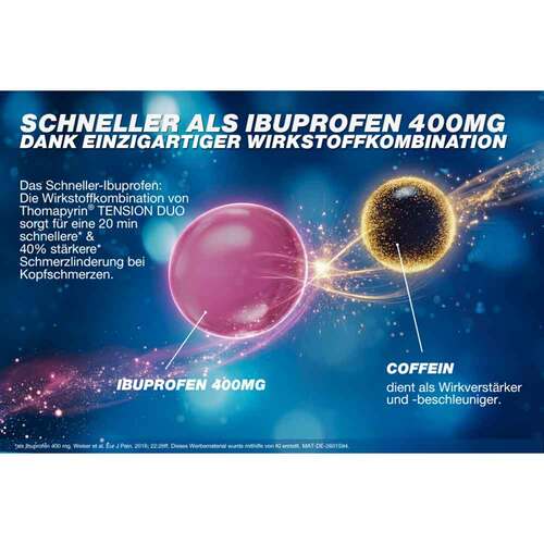 Thomapyrin TENSION DUO 400 mg / 100 mg Filmtabletten - 7