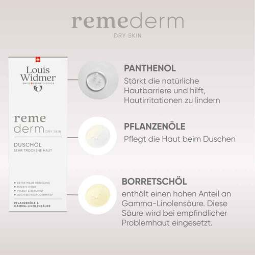 Widmer Remederm dry Skin Dusch&ouml;l - 3